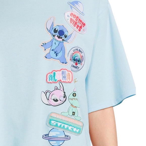 Stitch Multi-Patch Tee - Picture 2 of 5